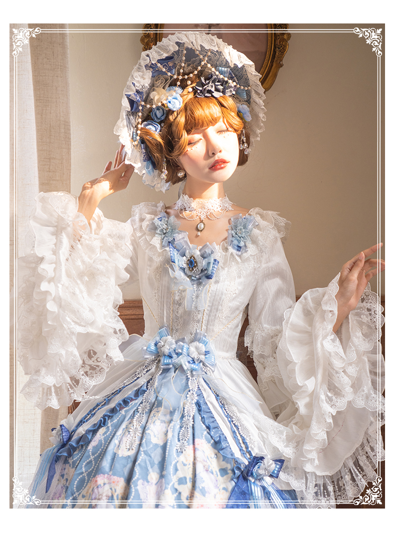 US$ 34.99 - Yinluofu - Lolita Bonnet - www.lolitaknot.com