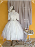 Withpuji -Bright Moon- Classic Casual Lolita OP Dress