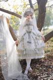 Sika Lolita -Nightmare at Dawn- Elegant Classic Gothic Lolita OP Dress Version I