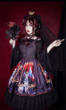 Milu Orig -Hell Angel- Halloween Gothic Punk Lolita JSK