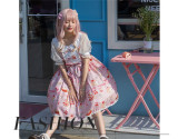 Strawberry and Cat Sweet Lolita OP Dress