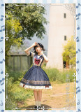 Ichigomikou -Seine River- Sailor Lolita Salopettes