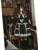 Day and Night Forest Gothic Lolita OP Dress