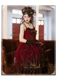 Yinluofu -Decay Forest- Gothic Lolita JSK and Accessories Set