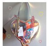 NanNan -The Jellyfish- Sweet Heart Shape Lolita Shoulder Handbag