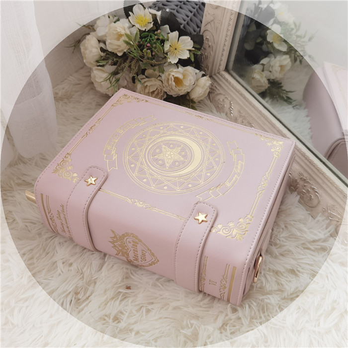 US$ 42.99 - Morning Glory -Starmoon Magic Book- Classic Lolita Crossboy  Backpack Shoulder Bag - m.lolitaknot.com