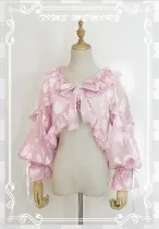 Time Memory Sea Shell Chiffon Puffy Sleeves Lolita Bolero