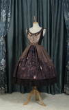 Fantastic Wind -The Earth- Steam Punk Lolita JSK and OP Dress