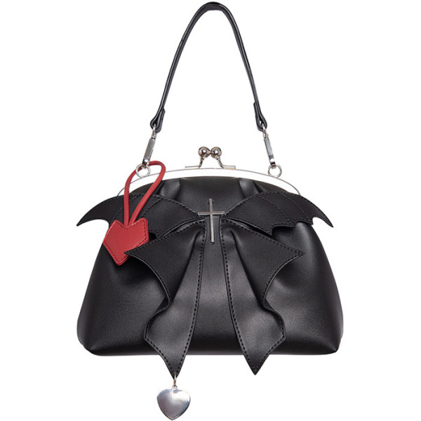 Little Demon Wing Gothic Lolita Crossbody Handbag