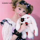 LovelyLota -Demon Rabbit- Lolita Bagpack Crossbody Bag