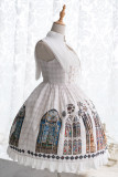CEL -The Holy Cross- Classic Lolita JSK Jumper Skirt Dresses