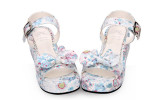 Angelic Imprint - Happy Cat Sweet Platform Lolita Sandals