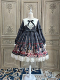 Alice Girl -Teddy Bear- Sweet High Waist Lolita OP Dress