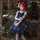 The Vampire Diaries Halloween Gothic Lolita JSK Full Set