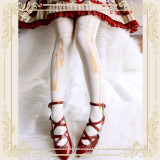 Ruby Rabbit -Pendant Rope- Lolita Tights for Spring and Autumn