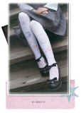 Ruby Rabbit -May Scarlet Rain- Lolita Tights for Spring and Autumn