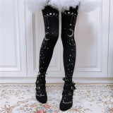 Ruby Rabbit -Under Moon- Lolita Tights for Spring and Autumn