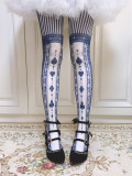 Ruby Rabbit -Poker Alice- Lolita Tights for Spring and Autumn