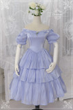 Lingxi -Caroline- Classic Lolita OP Dress and Embroidered Cape