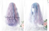 Alice Garden - Whale Dream 70cm Long Curly Wavy Pastel Rainbow Lolita Wig