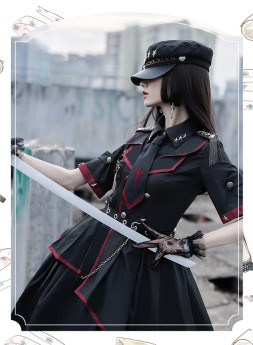 Loser Eat Dust Ouji Military Lolita Hat