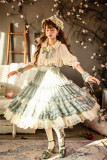 Psalm of Lyra -Daisy Blossom- Classic Vintage Lolita Skirt