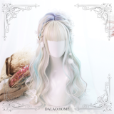 Dalao - Glowworm Pastel Rainbow Long Curly Wavy Lolita Wig