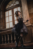 Kiyana -The Hell Angel- Lolita Headbow and Necklace