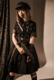 YourHighness -Mega Snake- Ouji Military Lolita OP Dress