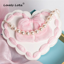 Lovely Lota -My Girl- Sweet Heart Shape Lolita Crossbody Shoulder Handbag