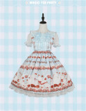 Magic Tea Party -Strawberry Sheep- Sweet Lolita OP Dress