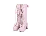 Angelic Imprint - Sweet Lolita Heel Boots with Bows