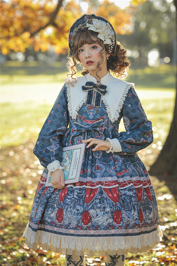 Infanta -Poisonous Apple- Sweet Lolita OP Dress