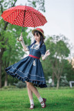 Withpuji -Sunny Day- Sailor Casual Lolita OP Dress
