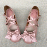 Antaina - Sweet Pink Lolita Flat Shoes