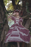 Henrietta -Looking For Butterfly- Gorgeous Classic Vintage Princess Lolita OP Dress(General Dress Length)
