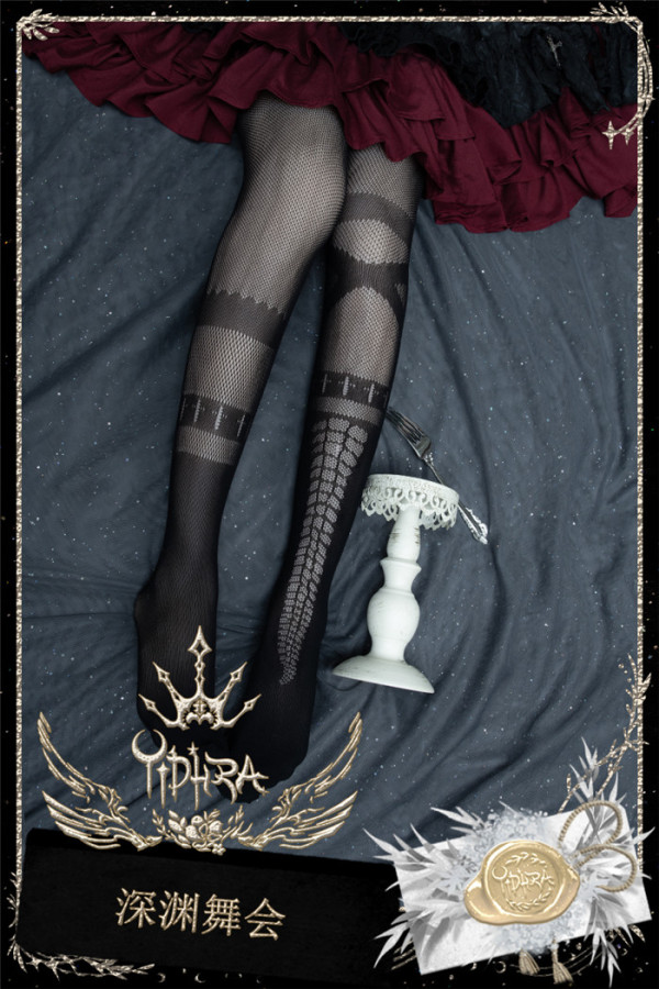 Yidhra -Ball of the Abyss- Lolita Tights for Summer and Spring