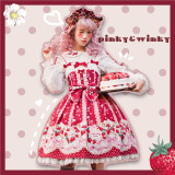 PinkyWinky -Strawberry Cream- Sweet Lolita JSK