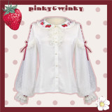 PinkyWinky -Strawberry Cream- Sweet Lolita Blouse