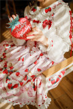 PinkyWinky -Strawberry Cream- Sweet Lolita Blouse