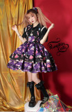 Pumpkin Cat -Creepy Sugar- Sweet Gothic Lolita JSK and Skirt