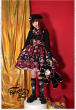 Pumpkin Cat -Creepy Sugar- Sweet Gothic Lolita JSK and Skirt