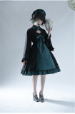 Bakemono -The Confusion of Medusa- Gothic Lolita JSK, Short Jacket and Hat