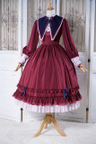 Fantastic Wind -Doll House- Vintage Classic Lolita OP Dress