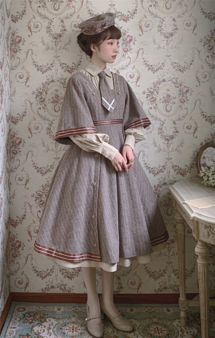 US 147.99 Lolita Box Reasoning Time Classic Lolita Dress Set