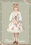 Alice Girl -Sailor Bear- Sweet Sailor Lolita OP Dress
