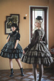 Flower Banquet -Rebel Diary- Classic Lolita JSK and Cape Set for Autumn and Winter