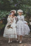 Fantastic Wind -In the Flower- Classic Embroidered Lolita OP and JSK