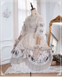 Yinluofu -Rozen Maiden- Classic Vintage Lolita OP Dress