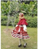 Puppet Night -Little Red Riding Hood- Sweet Lolita Full Set